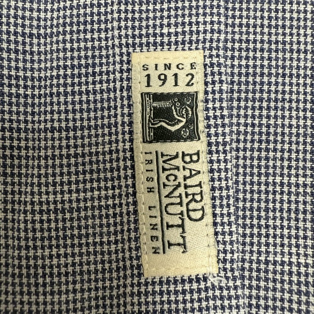 EUC Men's J. CREW "Baird McNutt"‎ Irish Linen Slim Button Down | Size L - Picture 8 of 10